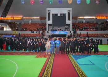 700 Peserta Ikuti Kejuaraan Pencak Silat Piala Rektor III Unila 2025