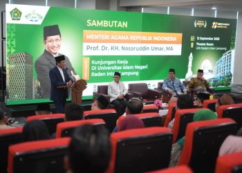 Menag Ajak Sivitas UIN Raden Intan Lampung Cetak Cendekiawan Muslim Sejati
