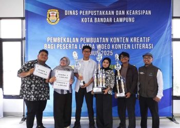 Borong Tiga Penghargaan Ajang Video Kreatif Kota, Mahasiswa Unila Berikan Sudut Pandang Lain Tentang Literasi
