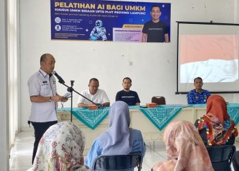 25 Pelaku UMKM Provinsi Lampung Ikuti Pelatihan Artificial Intelligence (AI)