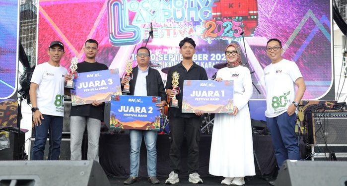 Locomotive Lampung Festival 2025, PT KAI Didorong Tingkatkan Layanan Transportasi Modern