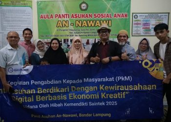 LPPM IIB Darmajaya Gelar Monev Program Pemberdayaan Kewirausahaan Digital di Panti Asuhan