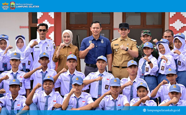 Bupati Egi Dampingi Menko AHY Tinjau Sekolah Rakyat di Lampung Selatan, Dorong Pemerataan Pendidikan Berkualitas di Daerah
