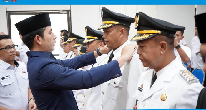 8 Camat Wajah Baru Dilantik, Bupati Egi: Harus Punya Mental Melayani