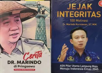 Dua Buku Karya Sekdaprov Lampung Hadir di Perpustakaan JDIH