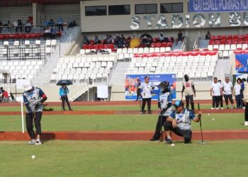 Tim Gateball Lampung Tembus Semifinal Pornas Korpri XVII di Palembang