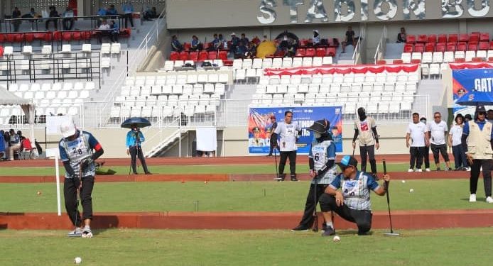 Tim Gateball Lampung Tembus Semifinal Pornas Korpri XVII di Palembang