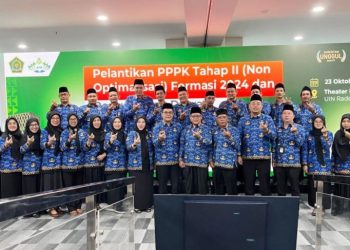 Pengurus KORPRI UIN Raden Intan Lampung Dikukuhkan