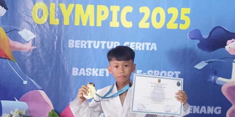 Alfredo Kembali Sabet Medali Emas Cabang Karate di Ajang LSO 2025