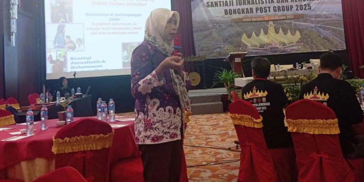 Tiga Dosen IIB Darmajaya Jadi Narasumber Santiaji Jurnalistik dan Kehumasan