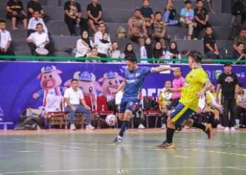Tim Futsal Lampung Lolos ke Delapan Besar, Taklukkan ATR/BPN 2–1 di Pornas Korpri XVII