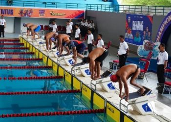 Cabang Renang Lampung Persembahkan Medali Perak di Pornas Korpri XVII