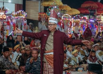 Gubernur Mirza Hadiri Cangget Turun Mandei di Lampung Timur