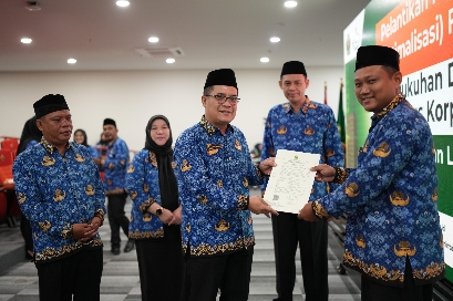 5 PPPK UIN RIL Dilantik Bersama 13.224 Pegawai Kemenag se-Indonesia