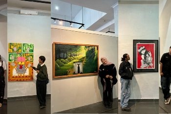 Bikin Bangga Kampus, 6 Mahasiswa DKV Tembus Pameran Nasional Seni Rupa di Taman Budaya