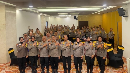 DitBinmas Polda Lampung Gelar Bimtek Bhabinkamtibmas, Pastikan Indeks Keamanan Desa dan Kelurahan