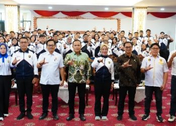 Pelepasan Kontingen POPNAS dan PEPARPENAS 2025, Lampung Mantapkan Langkah Menuju Prestasi Nasional