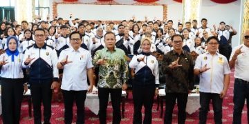 Pelepasan Kontingen POPNAS dan PEPARPENAS 2025, Lampung Mantapkan Langkah Menuju Prestasi Nasional