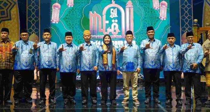Walikota Eva Dwiana Resmi Buka MTQ ke-54 Bandar Lampung