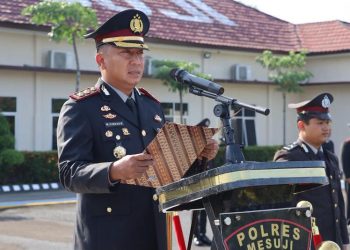 Polres Mesuji Gelar Upacara Peringatan Hari Kesaktian Pancasila