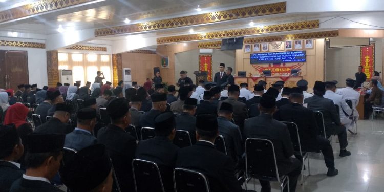 Bupati Lampung Utara Rombak Pejabat Eselon III dan IV