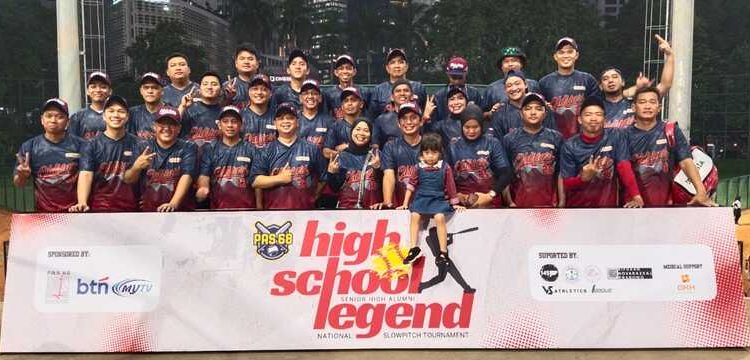 Smanda Old Star 1993 Menang Perdana di Turnamen Softball Nasional High School Legend 2025