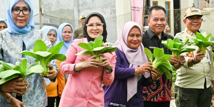 Bupati Nanda Dorong KWT Optimalkan Pekarangan untuk Ketahanan Pangan Keluarga