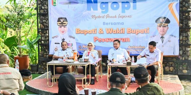 Forum “Ngopi” Jadi Ajang Perkuat Sinergi Pemkab Pesawaran dan Insan Pers sebagai Mitra Pembangunan