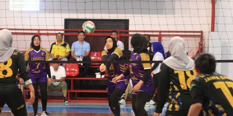 Tim Voli Putri Lampung Melaju ke Babak Delapan Besar Pornas Korpri XVII Palembang