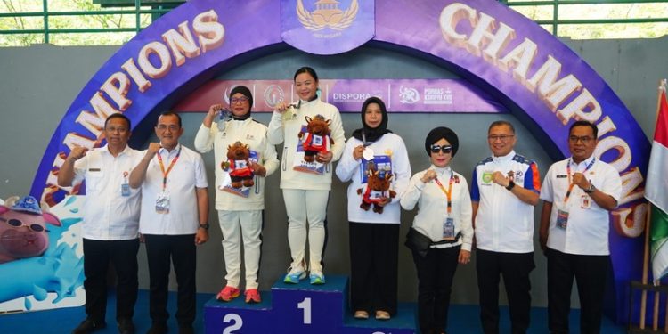 Tim Renang Lampung Harumkan Nama Daerah, Tambah Perolehan Medali di Pornas Korpri XVII