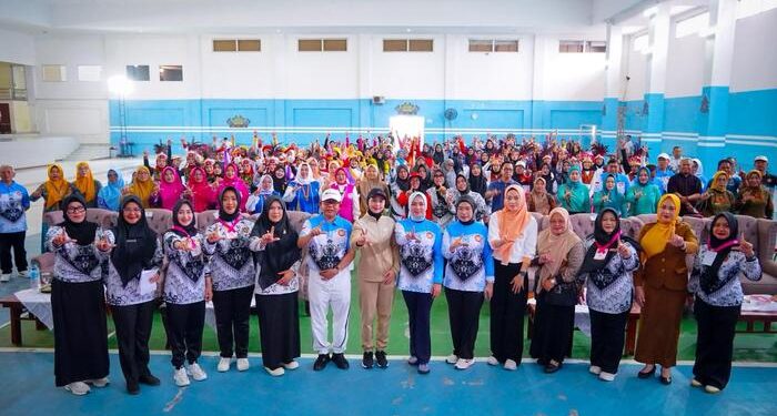 Wulan Mirza: Guru Lampung Harus Sehat, Kompak, dan Jadi Inspirator Bangsa