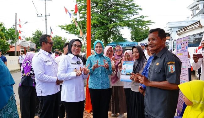 Ketua TP. PKK Provinsi Lampung Canangkan Desa TAPIS di Way Kanan, Perkuat Pemberdayaan dan Kesejahteraan Keluarga