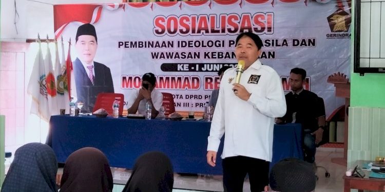 Anggota DPRD Muhammad Reza Sosialisasikan Nilai Pancasila di Pringsewu