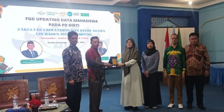 FUSA UIN RIL Gelar FGD Updating Data Mahasiswa Bersama Kemendiktisaintek