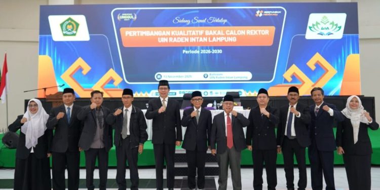 Senat UIN RIL Gelar Sidang Tertutup, Berikan Pertimbangan Kualitatif Bakal Calon Rektor Periode 2026–2030