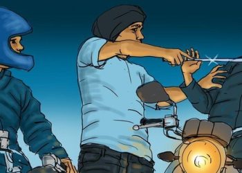 Viral Kurir Paket Alami Curas di Lampung Utara