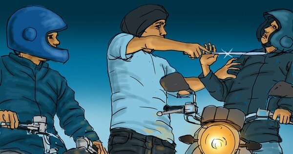 Viral Kurir Paket Alami Curas di Lampung Utara