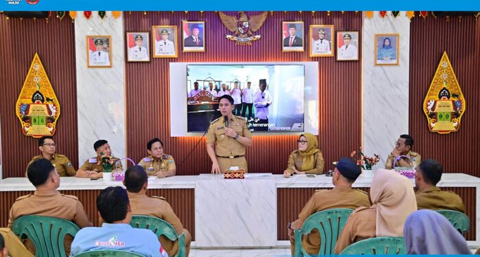 Desa Fajar Baru Jadi Role Model Agroeduwisata, Bupati Egi Apresiasi Sentuhan Seni dan Kreativitas Kades: “Unik dan Penuh Seni”