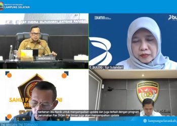 TPID Lampung Selatan Ikuti Rakor Nasional, Wamendagri Soroti Kenaikan Inflasi dan Komoditas Pangan