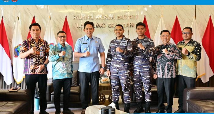 Pushidrosal TNI AL Perbarui Peta Laut Teluk Lampung, Bupati Egi Nyatakan Dukungan Penuh