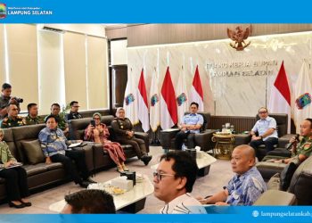 Sinergi Bupati dan Forkopimda Lampung Selatan Kawal Program Nasional KDMP, Dandim 0421/LS Pacu Percepatan Pembangunan Gerai dan Gudang