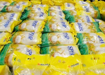 Jaga Stabilitas Harga Jelang Akhir Tahun, Polda Lampung Salurkan 3.229 Ton Beras SPHP Lewat GPM