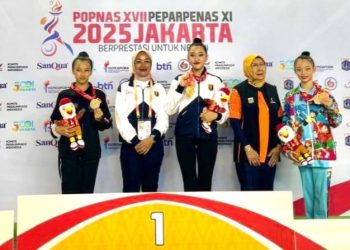 Lampung Tembus Peringkat 10 Nasional di POPNAS XVII 2025, Torehkan 8 Medali Emas