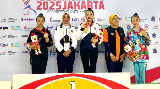 Lampung Tembus Peringkat 10 Nasional di POPNAS XVII 2025, Torehkan 8 Medali Emas