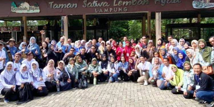 Peserta Fest Kreasi GTK 2025 Dimanjakan Wahana Wisata Bandar Lampung