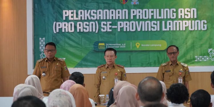 Dorong ASN Profesional, Pemprov Lampung Terapkan Manajemen Talenta Terintegrasi