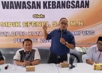 Wakil Ketua DPRD Bandar Lampung Hadirkan Narasumber Bahas Nilai Pancasila, Kisah Mr Gele Harun