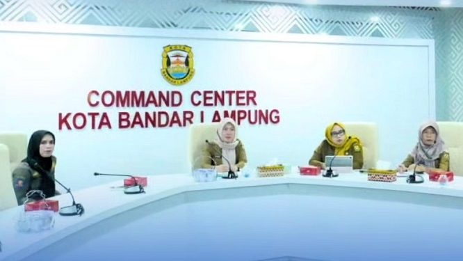 Pemkot Bandar Lampung Ikuti Rakor Virtual Pengendalian Inflasi dan Evaluasi Program 3 Juta Rumah