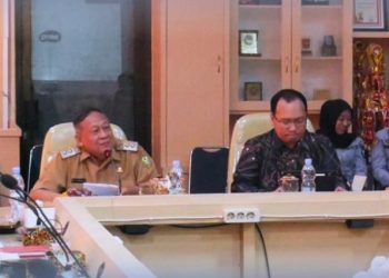 Pemkot Bandar Lampung Rapat Pemantauan dan Evaluasi Program Pemberantasan Korupsi bersama KPK RI