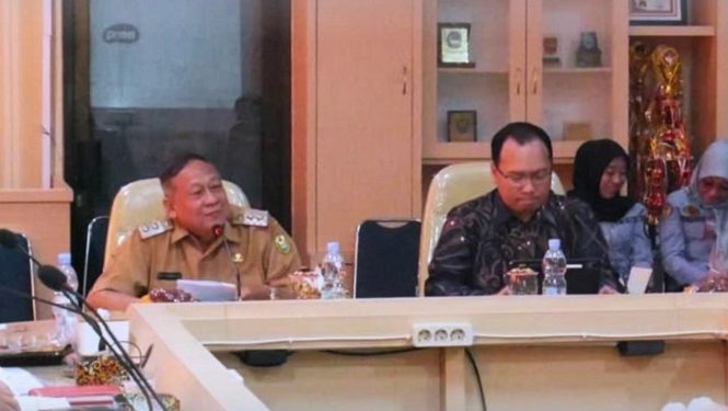 Pemkot Bandar Lampung Rapat Pemantauan dan Evaluasi Program Pemberantasan Korupsi bersama KPK RI